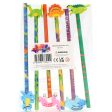 Dinosaurs Pencils & Erasers 6 Pack - Assorted Novelty Stationery Set for Kids  Creative Fun Cheap