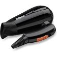 BaByliss Travel 2000 W Hair Dryer - Black For Sale