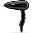 BaByliss Travel 2000 W Hair Dryer - Black For Sale