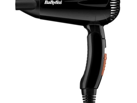 BaByliss Travel 2000 W Hair Dryer - Black For Sale