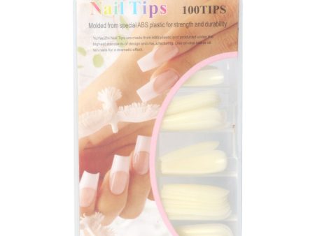 Natural Full Cover False Nails 100 Pack - Artificial Nails for Nail Extension and Nail Art Cheap