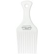 Ditzy Doll White Afro Comb - Wide-Toothed Comb for Detangling and Styling Afro Hair For Cheap