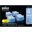 Braun Clean and Renew Refill Cartridges CCR, 4 Pack Online