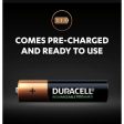 Duracell 900mAh Stay Charged Premium AAA Rechargeable Battery - Pack of 4 Online Sale