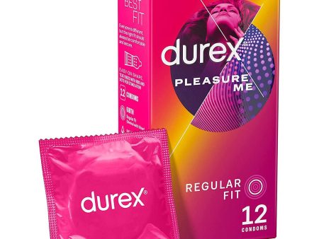 Durex Pleasure Me Condoms, Pack of 12 Fashion