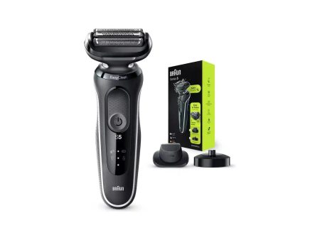 Braun Series 5 50-W4200 Wet and Dry Electric Shaver - Rechargeable - White Fashion