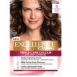 L oreal Excellence Crème  6 Natural Light Brown  Permanent Hair Dye - Triple Care Supply