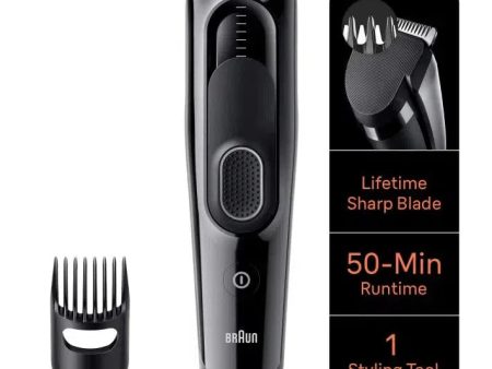 Braun Hair Clipper Series 5 HC5310 with 9 Length Settings & 1 Comb Hot on Sale