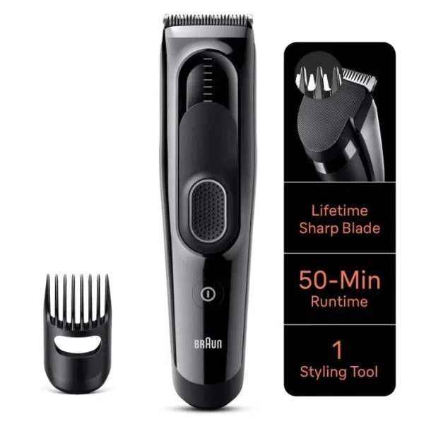 Braun Hair Clipper Series 5 HC5310 with 9 Length Settings & 1 Comb Hot on Sale