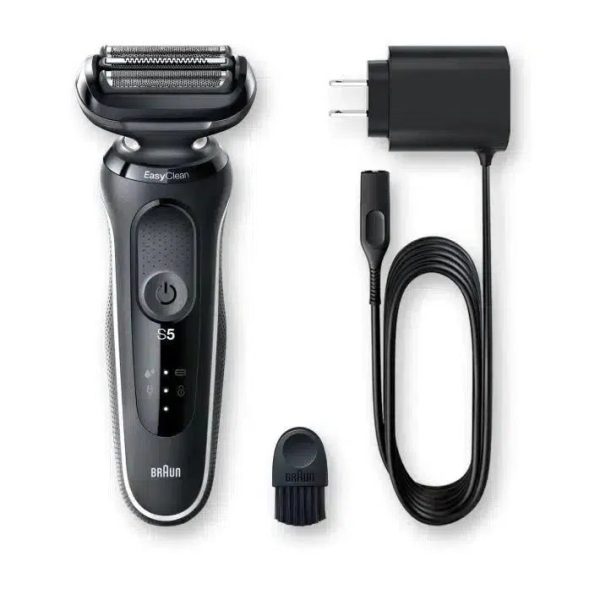 Braun Series 5 50-W1000s Wet and Dry Foil Shaver - Black & White on Sale