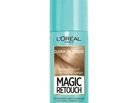 L’oreal Magic Retouch Temporary Instant Grey Root Concealer Spray - Dark Blonde on Sale