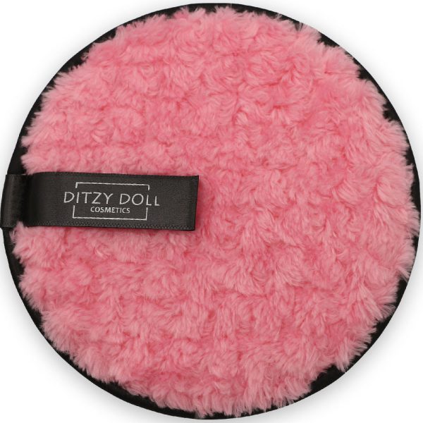 Ditzy Doll Makeup Remover Pad Hot Pink - Reusable Facial Cleansing Pad for Gentle Makeup Removal Online