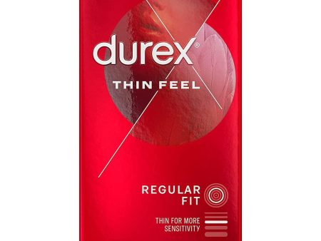 Durex Thin Feel Condoms, Pack of 12 Supply