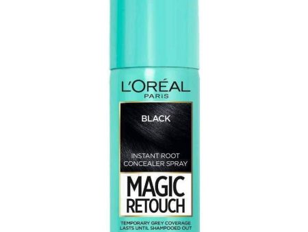 L’oreal Magic Retouch  1 Black  Temporary Instant Grey Root Concealer Spray -75ml Fashion