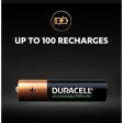 Duracell 900mAh Stay Charged Premium AAA Rechargeable Battery - Pack of 4 Online Sale