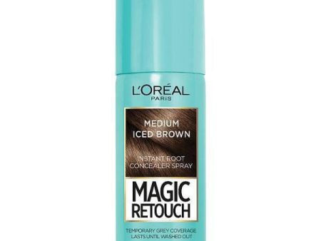 L’oreal Magic Retouch Instant Grey Root Concealer Spray - Medium Iced Brown Sale