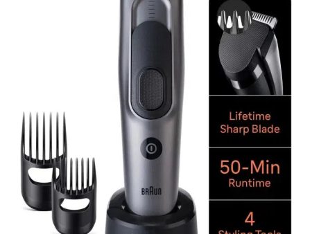 Braun Hair Clipper Series 7 HC7390 with 17 Length Settings, 2 combs, Charging Stand & Pouch For Discount