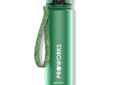 Proworks 500ml Leak Proof Water Sports Bottle Pine Green - Reusable BPA-Free Hydration Flask for Active Lifestyles Discount