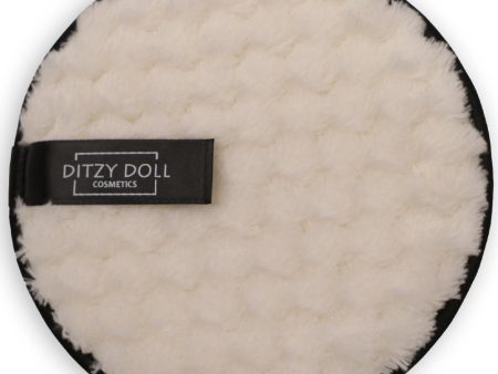 Ditzy Doll Makeup Remover Pad White - Reusable Facial Cleansing Pad for Gentle Makeup Removal For Cheap