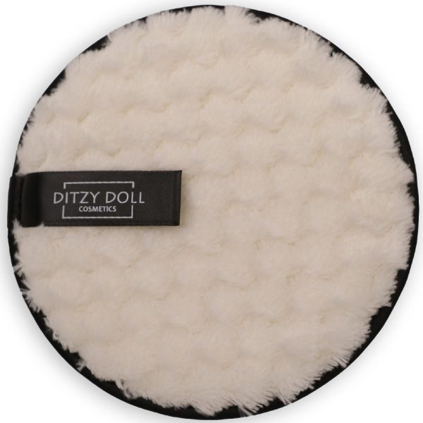 Ditzy Doll Makeup Remover Pad White - Reusable Facial Cleansing Pad for Gentle Makeup Removal For Cheap