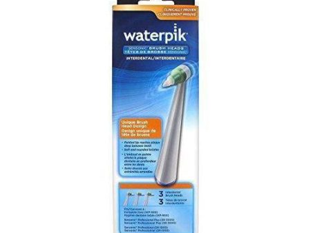 Waterpik SR1000 and SR3000  SRIP-3E Interdental Replacement Brush Heads - 3 Pack Hot on Sale