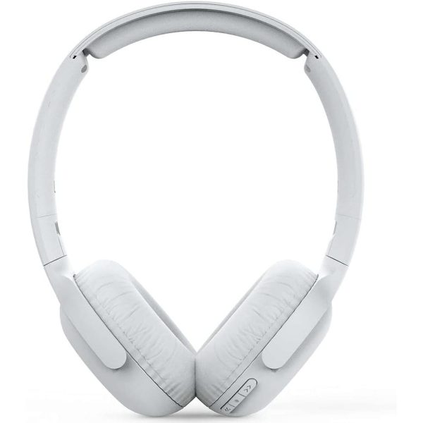 PHILIPS Audio On Ear Headphones UH202WT 00 Bluetooth On Ears (Wireless, 15 Hour Battery, Soft Ear Pads, Built-In Microphone, Foldable) White Online now