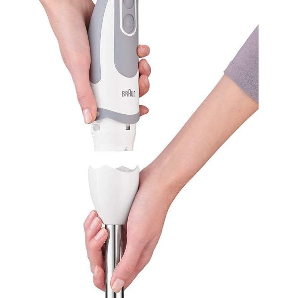 Braun Multi Quick MQ5200 Hand Blender 1000W , 21 Speeds - White Grey Online