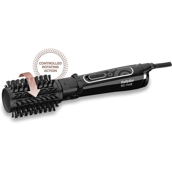 BaByliss Big Hair 50 mm Rotating Hot Air Styling Brush BAB2885U - Black Online