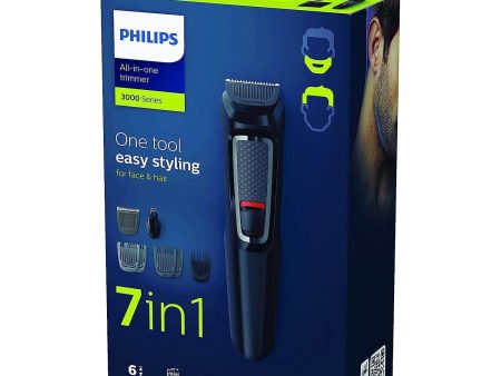 Philips 7-in-1 All-In-One Trimmer Series 3000 Grooming Kit  Self-Sharpening Blades,-MG3720 33 For Cheap