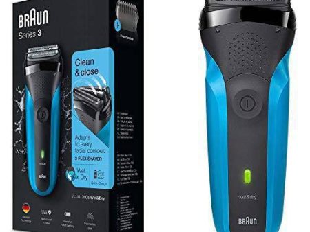 Braun Men s Series 3 310s Wet & Dry Electric Shaver w  Protective Cap - Blue Online