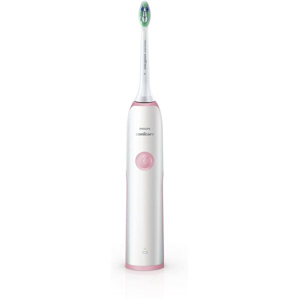 Philips Sonicare Clean Care HX3212 42 – Electric Toothbrush, Anti Plaque Defence white and pink Fashion