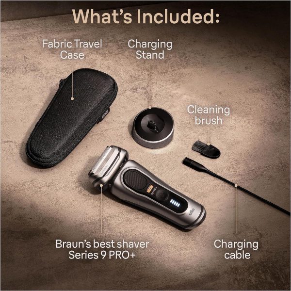 Braun Series 9 Pro+  9417s Electric Shaver - Wet & Dry on Sale