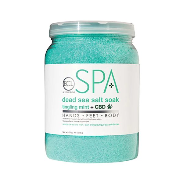 BCL SPA Dead Sea Salt Soak - 1814g 64oz For Cheap