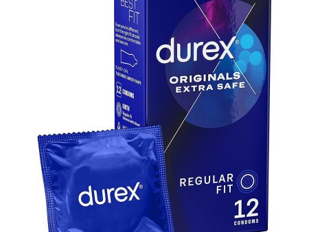 Durex Extra Safe  Condoms, Pack of 12 Supply