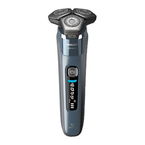 PHILIPS Series 8000 S8692 35 Wet & Dry Rotary Shaver with Skin IQ Technology - Blue For Cheap