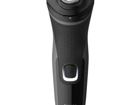 Philips S1231 41 Shaver Series 1000 Dry Electric Shaver - PowerCut Blades, Black on Sale