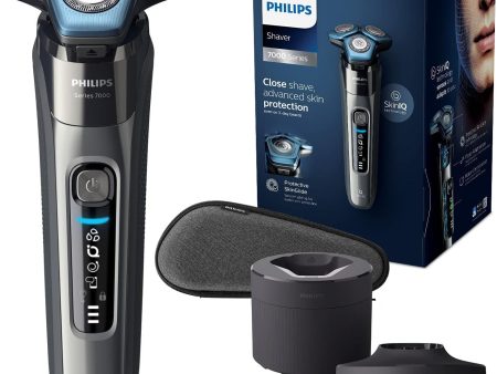 Philips Shaver Series 7000 Wet and Dry electric shaver S7887 55 with Quick Clean Pod Cheap