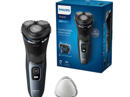 Philips S3144 00 Series 3000 Wet & Dry Electric Shaver - with 5D Flex & Pivot heads and Pop-up trimmer For Sale