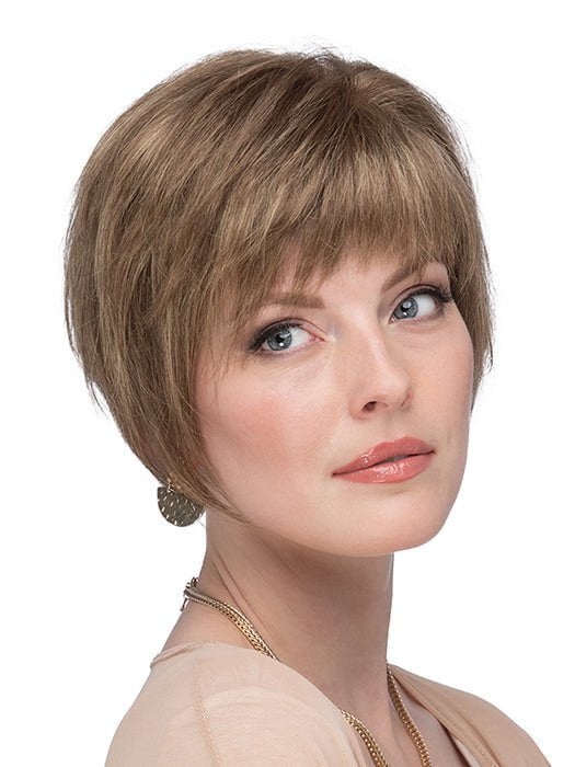 Vivid French 6  | Human Hair Topper (Mono Top) on Sale