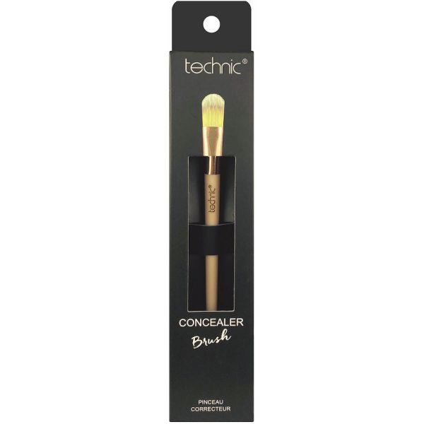 Technic Cosmetics Flat Concealer Brush - Makeup Beauty Precision Coverage Blend For Cheap