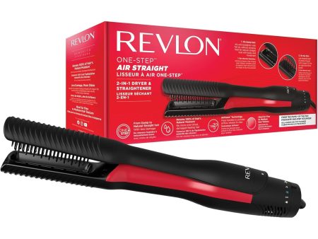 Revlon One-Step Air Straight 2-in-1 Dryer & Air Straightener RVDR5330UK Online now