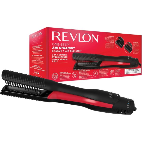 Revlon One-Step Air Straight 2-in-1 Dryer & Air Straightener RVDR5330UK Online now