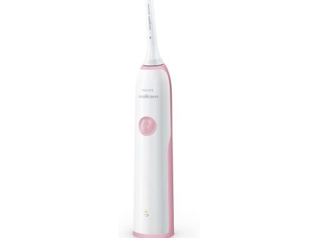 Philips Sonicare Clean Care HX3212 42 – Electric Toothbrush, Anti Plaque Defence white and pink Fashion