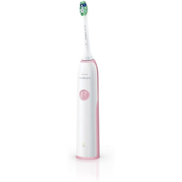 Philips Sonicare Clean Care HX3212 42 – Electric Toothbrush, Anti Plaque Defence white and pink Fashion