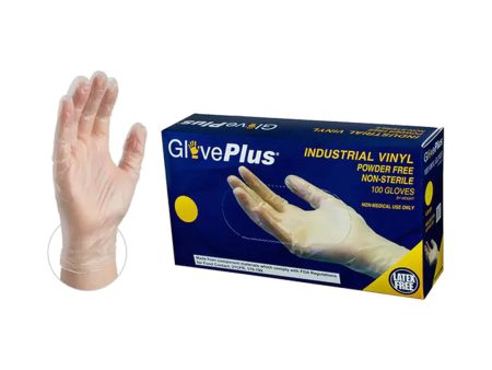 Gloveplus Vinyl PWD Gloves - Box of 100 Sale