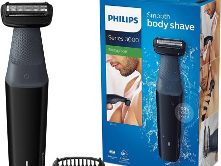 Philips BG3010 15 Series 3000 Showerproof Body Groomer - Skin Friendly Shaver Hot on Sale