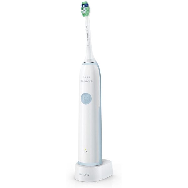 Philips Sonicare Clean Care HX3212 03 – Electric Toothbrush, Anti Plaque Defence -white and light blue Online