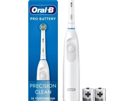 Oral-B Advance Power 400 Precision Clean Battery Toothbrush DB5 - White Cheap