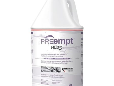 PREempt HLD5 High Level Disinfectant 4L - 11505 Supply