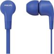 PHILIPS Audio In-Ear Headphones E1105BL 00 With In-Line Remote Control ,Blue Online Sale